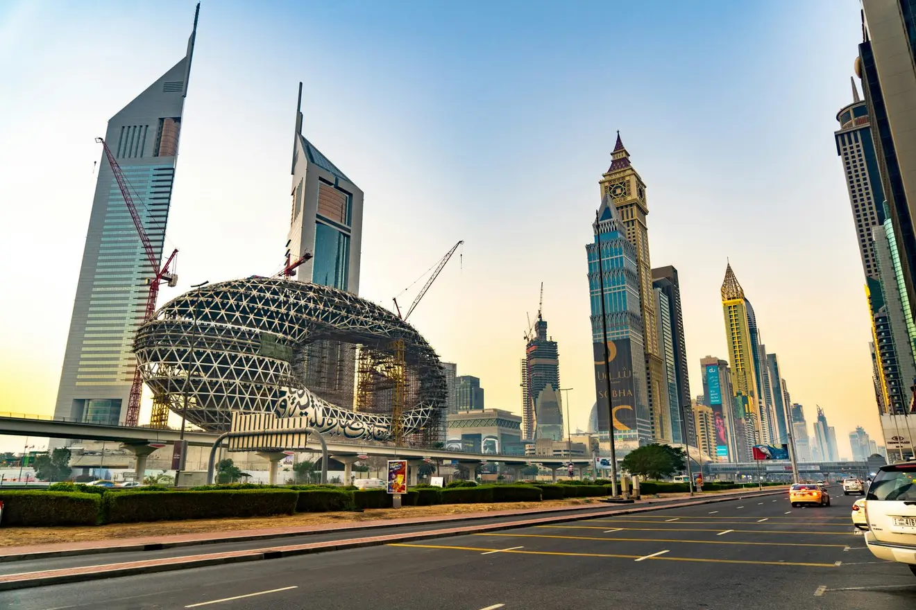 Музей будущего на Sheikh Zayed Road, Дубай
