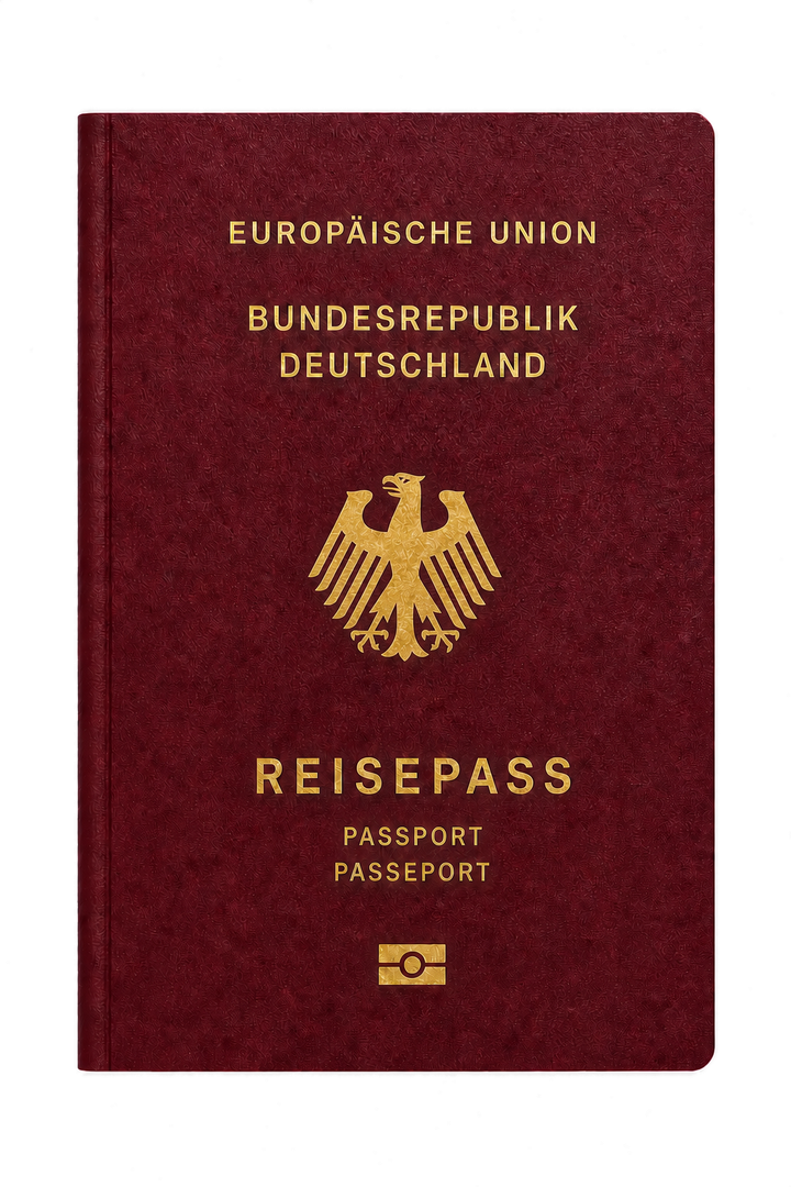 Illustrated Germany passport