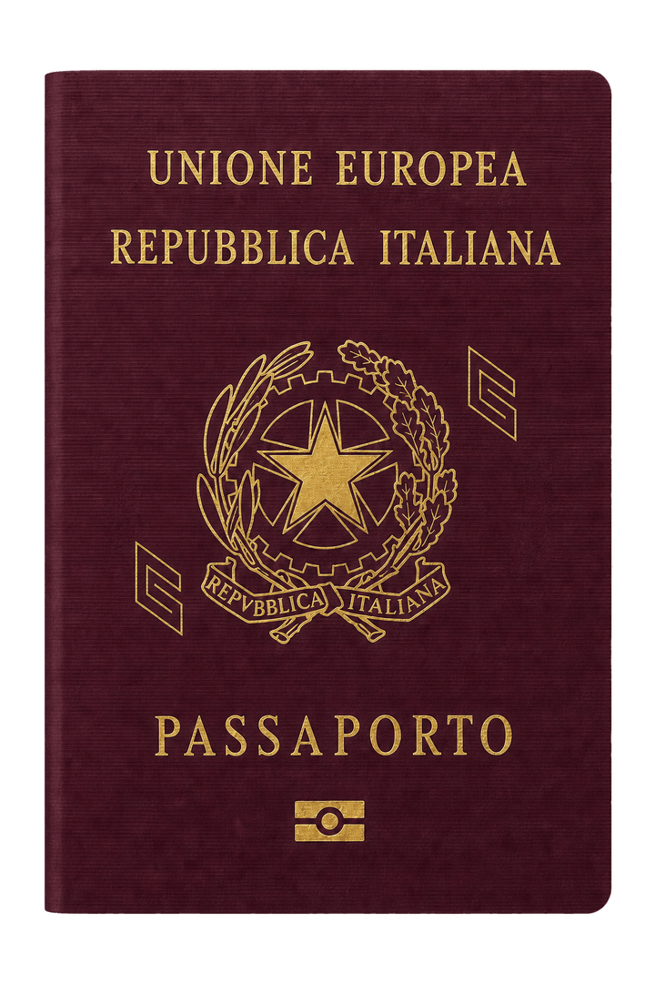 Illustrated Italy passport