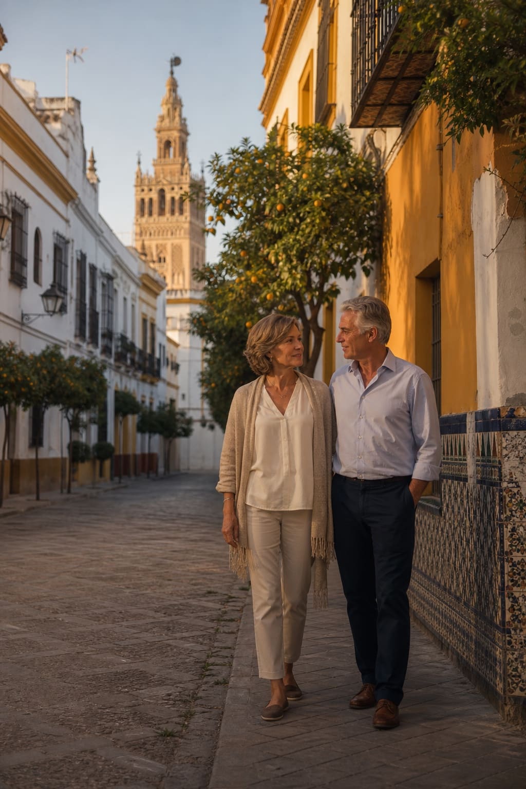 Couple planning a passive-income move to Spain