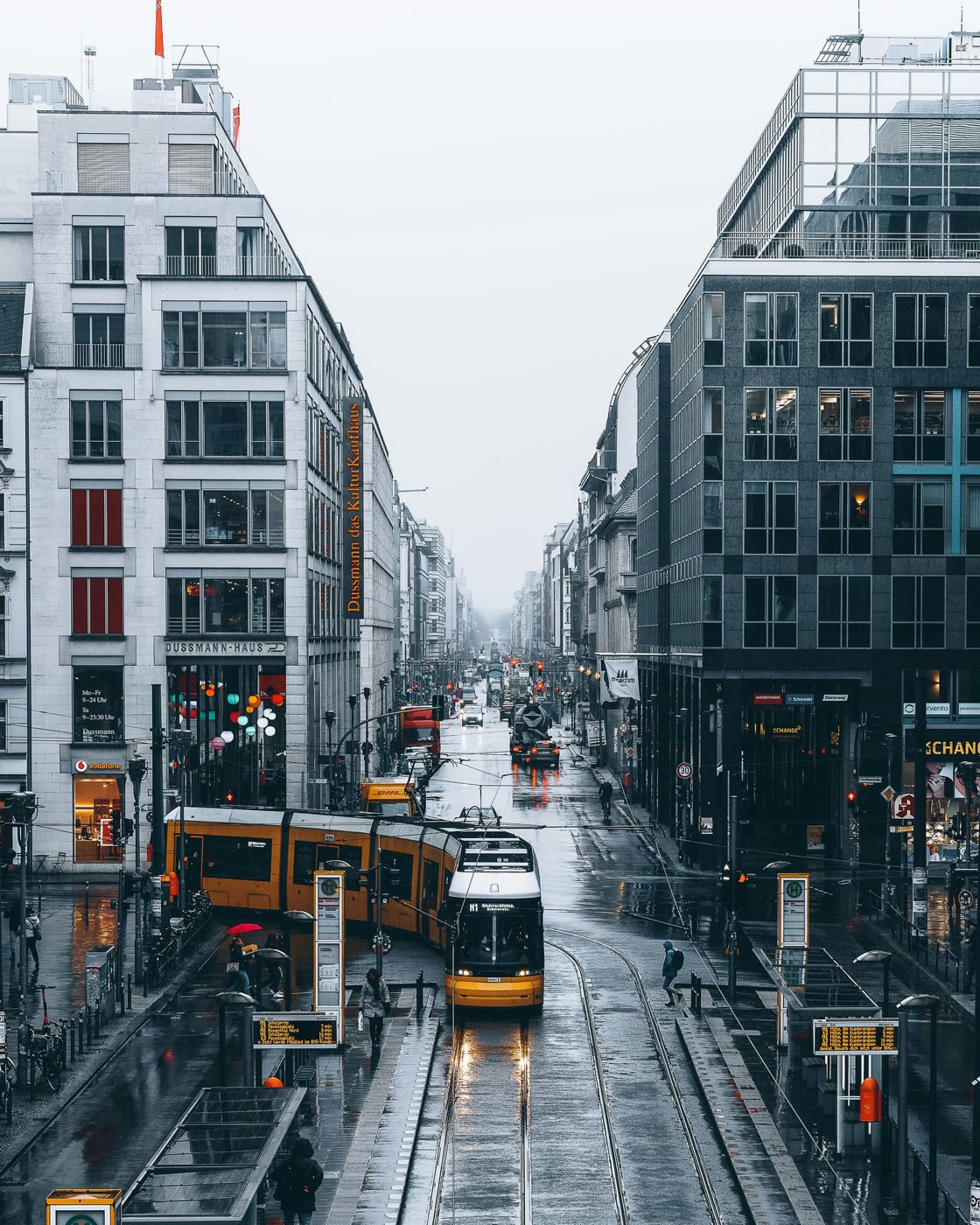 Berlin street for Germany's freelance route