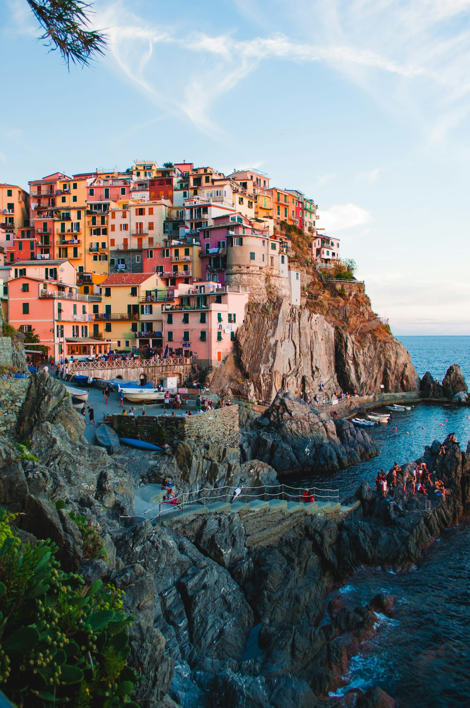 Italian coastal town