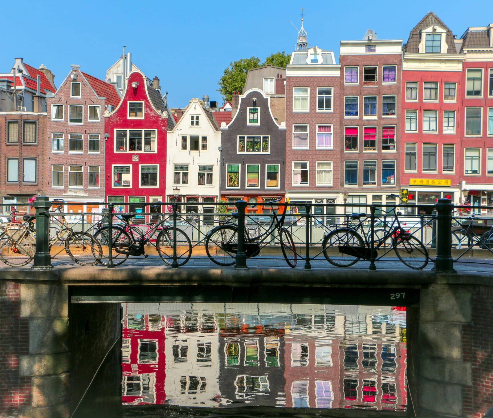 Canal houses in Amsterdam