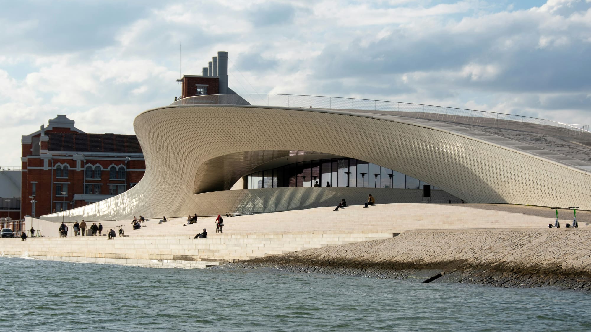 MAAT museum on the Tagus riverside, Lisbon